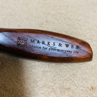 【3/24まで】【ワンコイン☆】マークスアンドウェブ　豚毛ヘアブラシsの画像