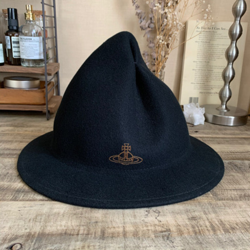 【美品】ヴィヴィアンウエストウッド　とんがりハット　マウンテンハット　viviennewestwood