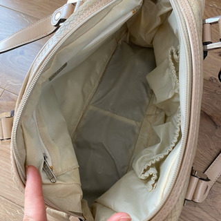 【美品】Picard 牛革ワニ皮型押し ショルダーバッグの画像