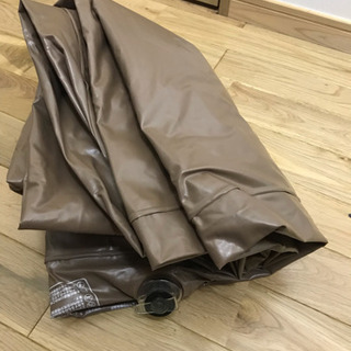 キャンプ エアベッド 茶色 ダブル fieldoorの画像
