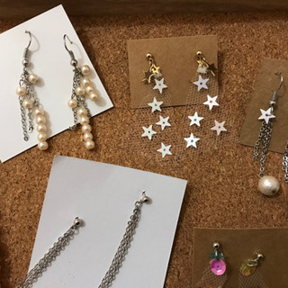 ハンドメイドピアス