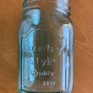 ジャー（ガラス製品）　新品未使用の画像