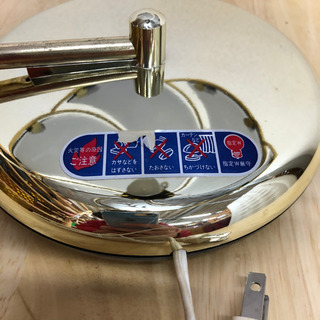 無料！！中古品☆白熱灯スタンド☆スタンドライト☆ベッドサイドライト☆照明器具の画像