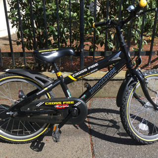 中古美品の18インチ男児用自転車