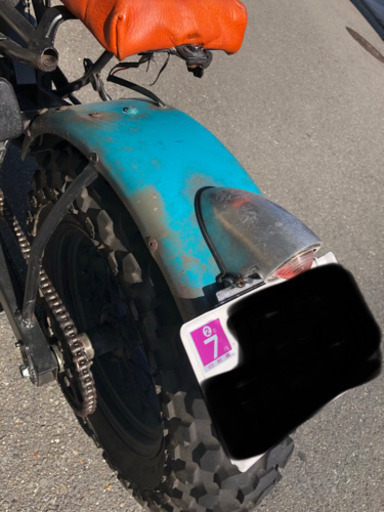 ヤマハ YAMAHA TW200 2JL カスタム 実働 書類有り 自賠責付き
