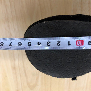 無料！！中古品☆conoco☆ベビーシューズ☆女の子用の靴☆黒☆15㎝（？）の画像
