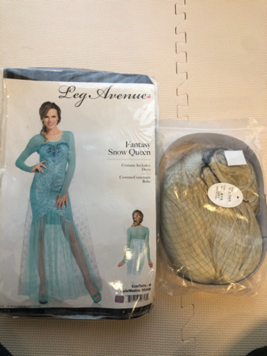 レッグアベニュー　エルサ　ウィッグ付き