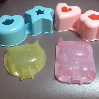 美品 キャラ弁用 キッチン用品 ハローキティ 詰め合わせ 型押し...