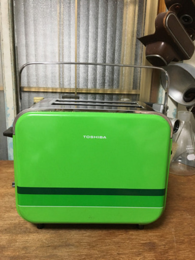 レトロなTOSHIBAのトースター 古道具