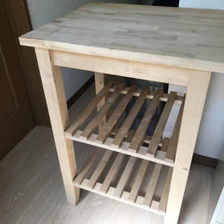 【受渡予定】IKEA　キッチンワゴン　0円