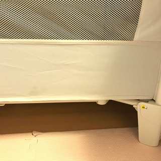 お値下げ！美品 Aprica アップリカ ベビーベッド ココネル（マットレス付）の画像