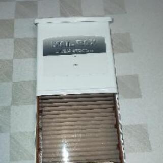 ポスト 縦型ポスト 白色 ホワイト