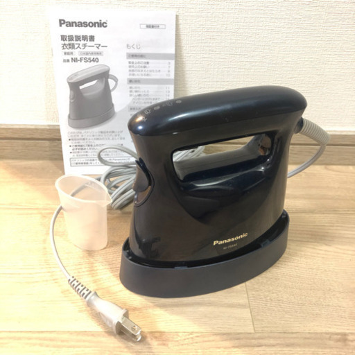 月島周辺でのお渡し★Panasonicスチームアイロン★使用頻度少★専用カップ・取扱説明書つき★ペットなし・非喫煙者