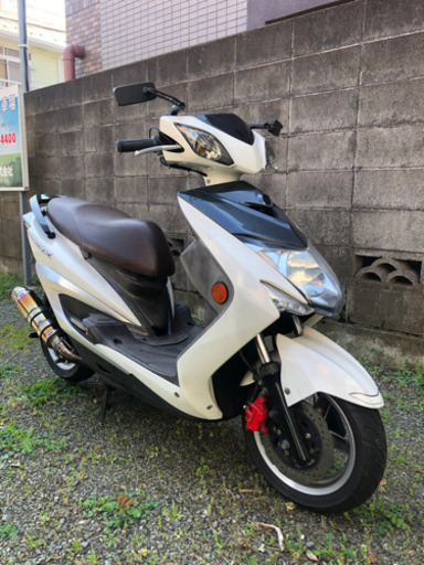 シグナスX3型です。SE44J国内仕様の個人出品です。通勤快速仕様。難ありです。