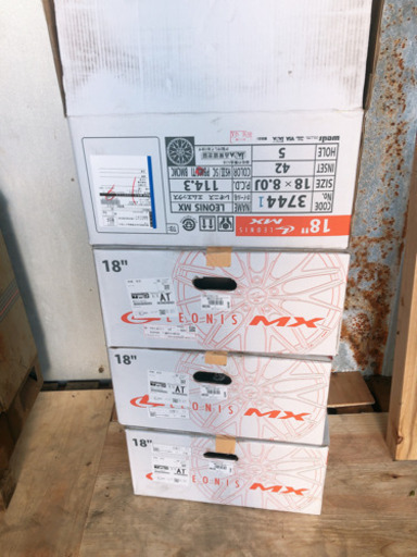 新車外しトヨタ新型30アルファード＆ヴェルファイア後期純正ホイール4本セット18インチ8.0J.PCD114.3