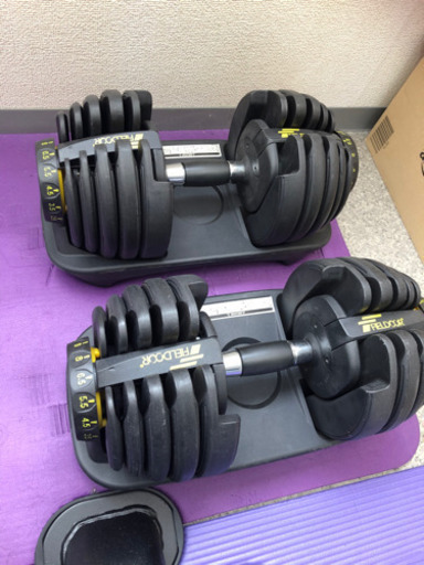 FIELDOOR 可変式　ダンベルアジャスタブルダンベル トレーニング 筋トレ