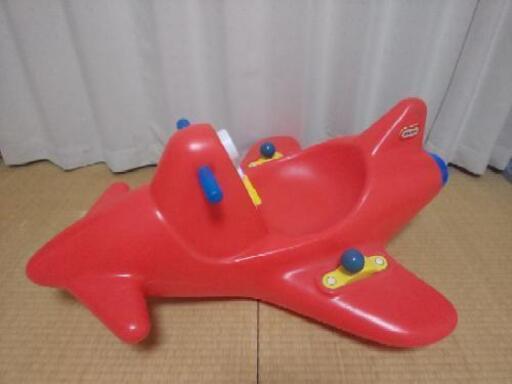 【済】LittleTikes♪シーソー飛行機型♪中古
