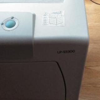 EPSON LP-S 5300 レーザープリンター0円