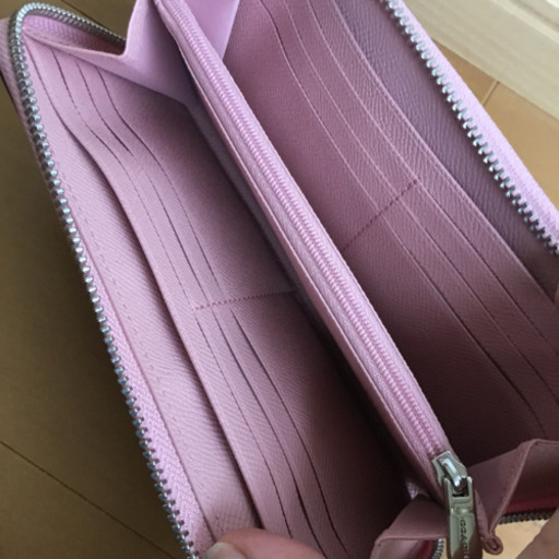 新品☆COACH(コーチ)ピンク レザー 長財布