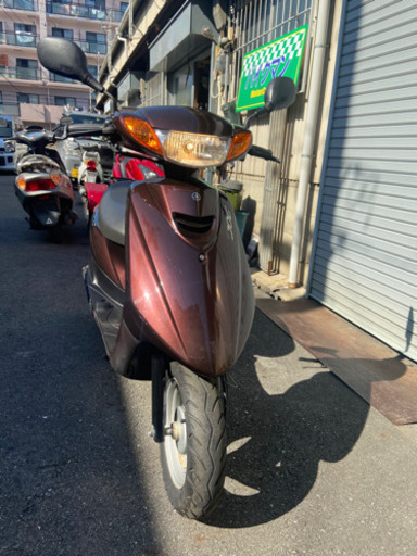 ジョグFI綺麗なブラウン！