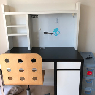 あげます！IKEA製デスク&チェアの画像