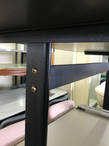 ミーティングテーブル☆82428楕円1890脚H型