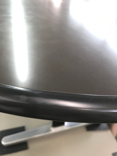 ミーティングテーブル☆82428楕円1890脚H型