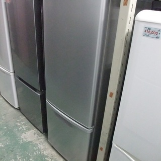 R0888) パナソニック NR-B117W-S 2015年製! 2ドア冷蔵庫 138L 店頭取引大歓迎♪