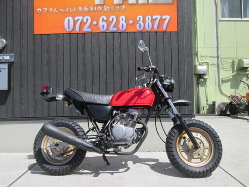 ★9万円！エイプ50　AC16　前後タイヤバリヤマ！実動車★ホンダ　APE　赤