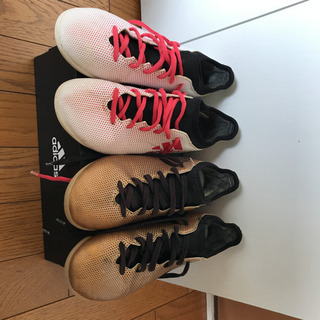 サッカースパイク二足で　値下げしました