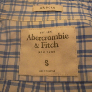 アバクロ　長袖シャツ　Aaercrombie&Fitch  チェック柄の画像