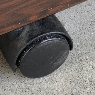 無料で！サイド チェスト◇収納◇木製◇キャスター付◇差し上げます。の画像