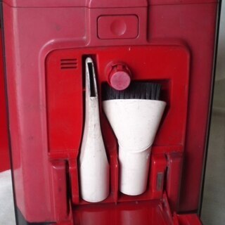 実働品☆希少 昭和レトロ National ナショナル 掃除機 MC-300 赤