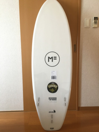 【新品　未使用】ミックファニングソフトボード5,6  EUGENIE FCSII (27,74 L)