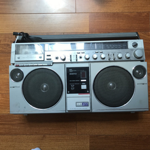 ラジカセ AIWA J77