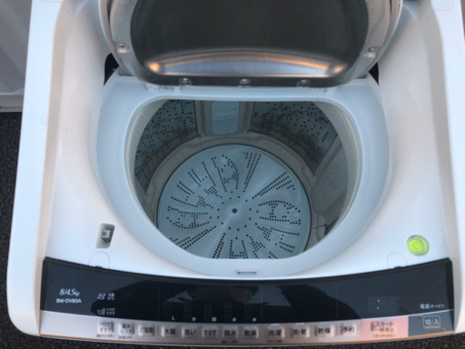 HITACHI BEAT WASH 2016年式 洗濯乾燥機 ビートウォッシュスリム　BW-DV80A