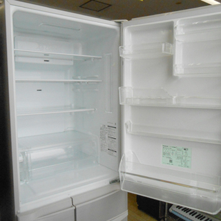 冷蔵庫 5ドア 411L 大型 2017年製 パナソニック NR-E412V-N エコナビ