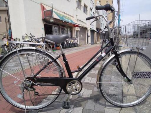 ♪ジモティー特価♪装備充実！！２７型中古軽快車　シマノ外装6段変速・ローラーブレーキ・ＬＥＤオートライト