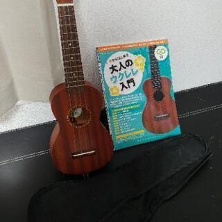 ウクレレ+ソフトケース+教本の画像
