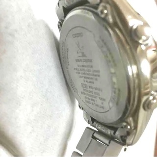 （値下げ）腕時計　カシオ wave ceptorの画像