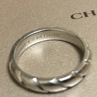 Chaumet(ショーメ)◆指輪◆9号◆マリッジ◆ファッションリング◆一粒ダイヤの画像