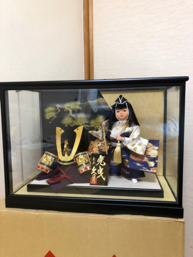 美品　立派な久月の五月人形