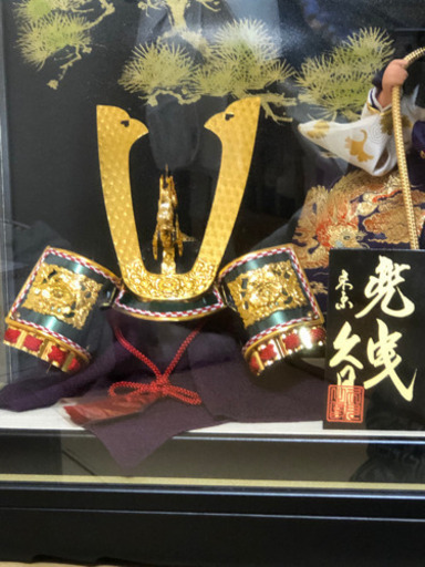 美品　立派な久月の五月人形