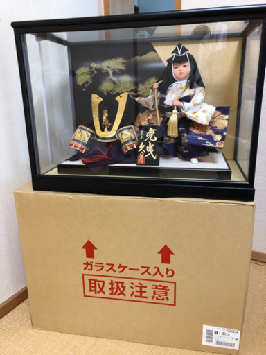 美品　立派な久月の五月人形