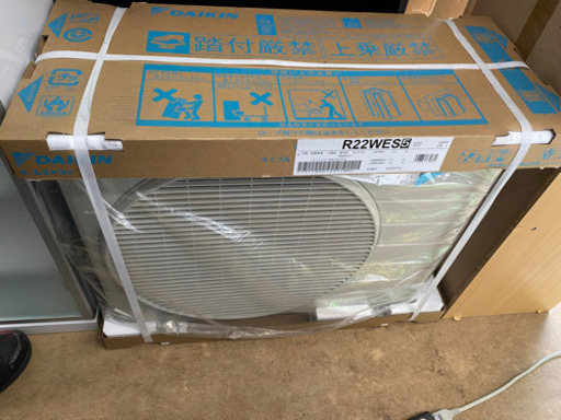 新品未開封　2.2kwルームエアコン　ダイキン　6畳用　リサイクルショップ宮崎屋20.4.15（工事費別）