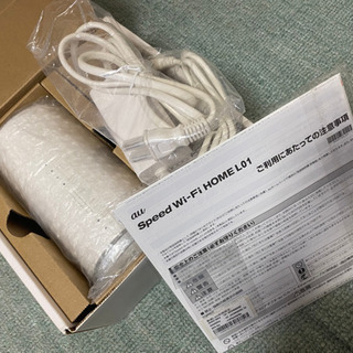 au SPEED Wi-Fi Home L01 HWS31SWA 中古