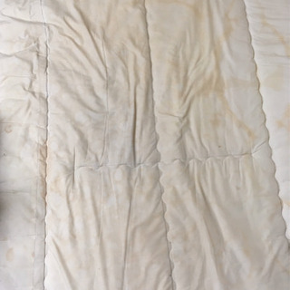 6月2日まで　中古 洗える 敷き布団 セミダブル 日本製 帝人 ウォッシャブルの画像