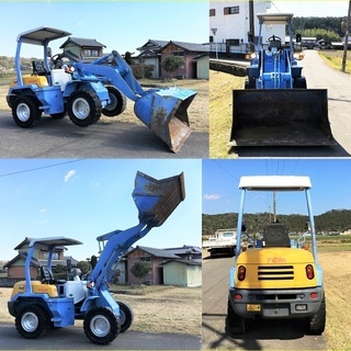 【SOLD OUT】良好 清掃・整備済 TCM ホイールローダー L4-2 タイヤショベル ノーパンクタイヤ【農機具でっく】【三重】【その他農機具】の画像