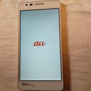 au　Qua phone  KYV42 ホワイト

Androi...