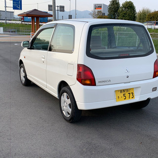 【売約済】ミニカ 白 ヴォイス リ込4万円 走行少ない 車検2年付もOKの画像